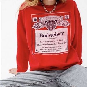 Vintage styled Budweiser crewneck